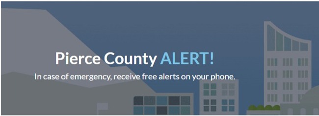 2.7.7 Pierce County Alert (PC Alert) Signup