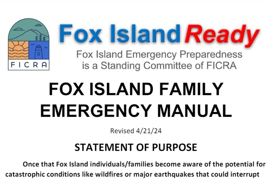 Fox Island Family Emergency Manual